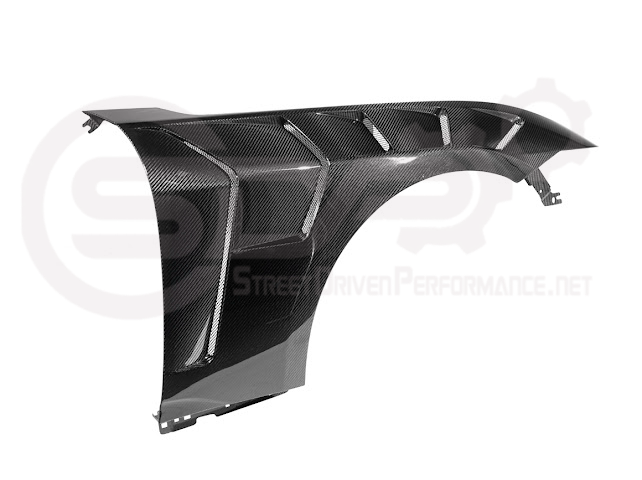 2024-UP FORD MUSTANG S650 | GTD STYLE CARBON FIBER FRONT SIDE VENTED FENDERS